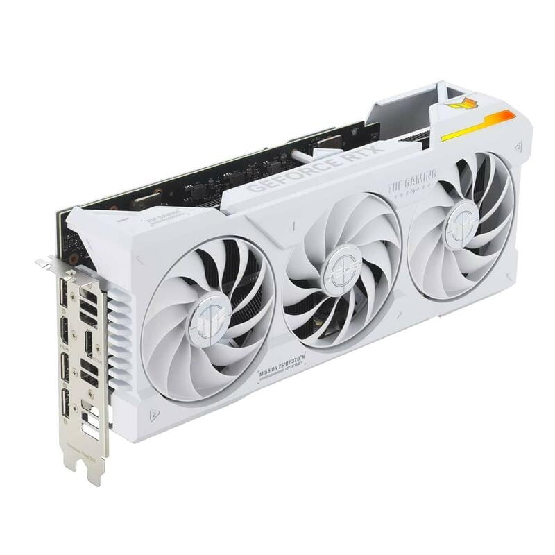 Відеокарта GF RTX 4070 Ti SUPER 16GB GDDR6X OC Asus (TUF-RTX4070TIS-O16G-BTF-WHITE)