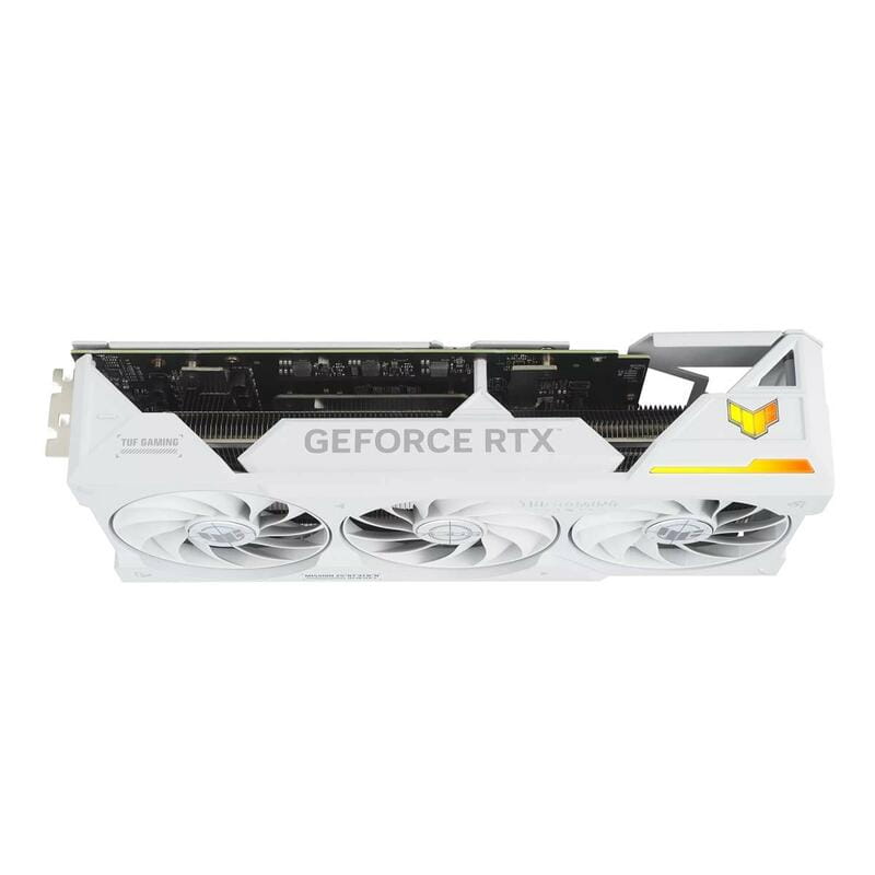 Видеокарта GF RTX 4070 Ti Super 16GB GDDR6X TUF Gaming BTF OC White Asus (TUF-RTX4070TIS-O16G-BTF-WHITE)