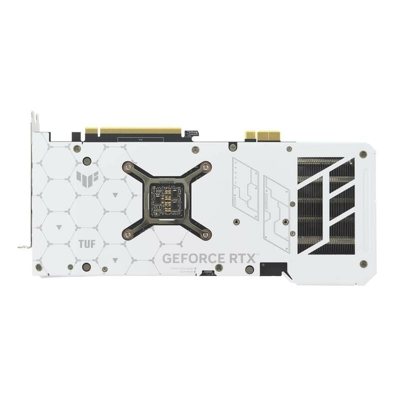 Видеокарта GF RTX 4070 Ti Super 16GB GDDR6X TUF Gaming BTF OC White Asus (TUF-RTX4070TIS-O16G-BTF-WHITE)