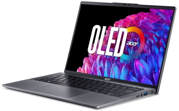 Ноутбук Acer Swift Go 14 SFG14-63-R5T4 (NX.KYLEU.002) Steel Gray