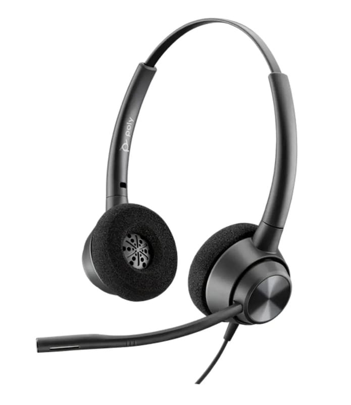 Гарнiтура Poly On-ear EncorePro 320 Black (767G0AA)