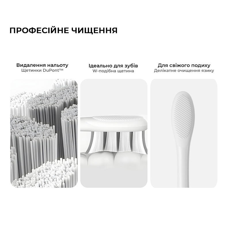 Умная зубная электрощетка Oclean X Lite Set Grey (6970810556414)