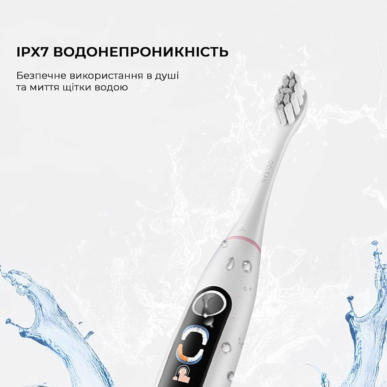 Умная зубная электрощетка Oclean X Lite Set Grey (6970810556414)