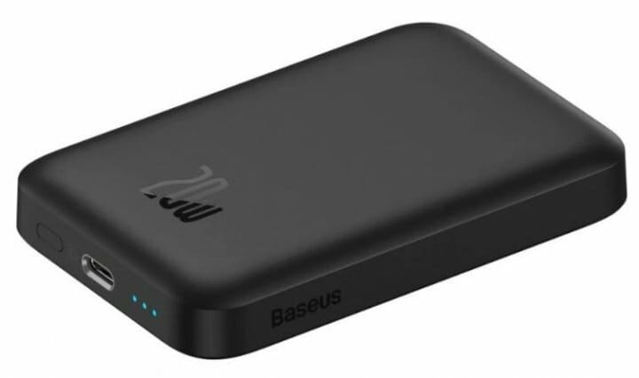 Универсальная мобильная батарея Baseus MagSafe 6000mAh 20W Black (PPCX020001)