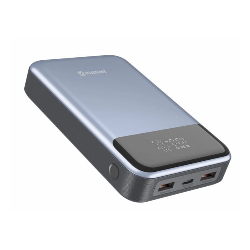 Универсальная мобильная батарея Swissten 20000mAh 100W Black/Silver (8595217483781)