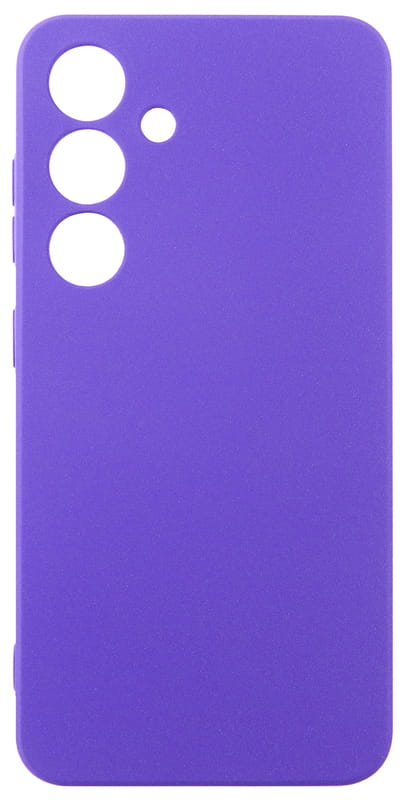 Чeхол-накладка Dengos для Samsung Galaxy S24 SM-S921 Purple (DG-KM-102) + защитное стекло