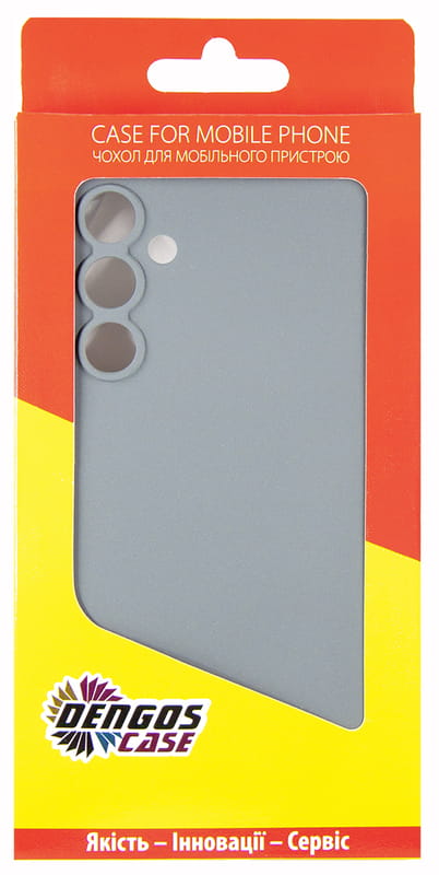 Чeхол-накладка Dengos Carbon для Samsung Galaxy M35 5G SM-M356 Grey (DG-TPU-CRBN-200)