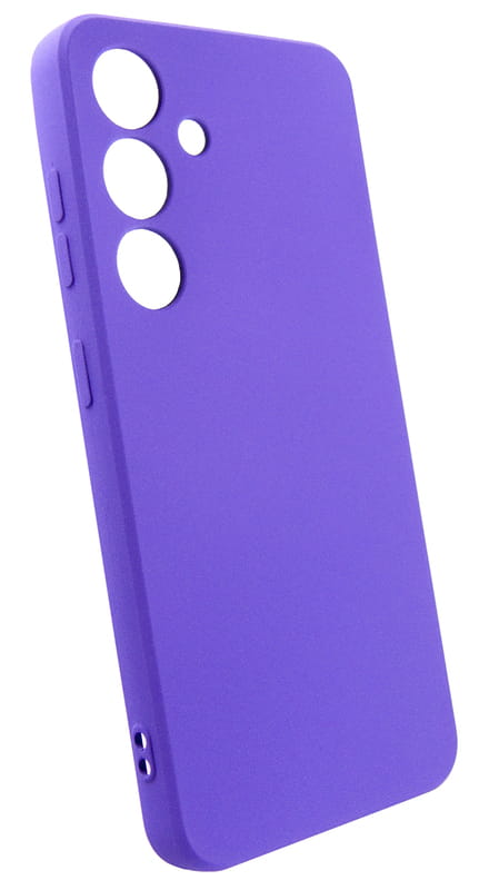 Чeхол-накладка Dengos Carbon для Samsung Galaxy S24 SM-S921 Violet (DG-TPU-CRBN-201)