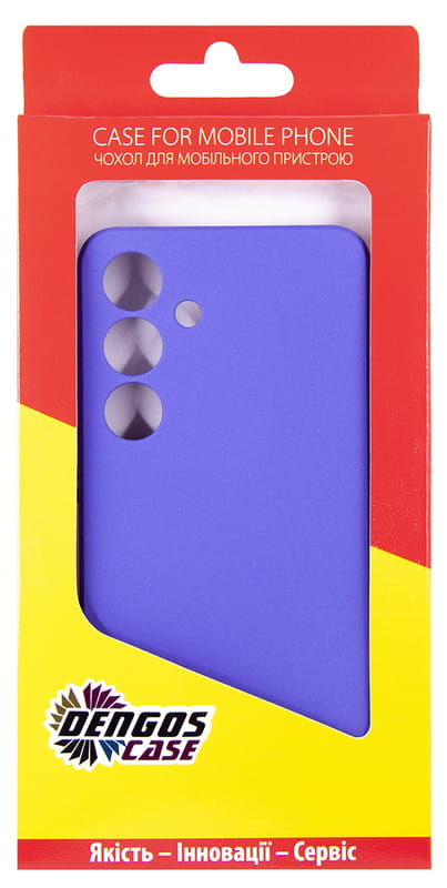 Чeхол-накладка Dengos Carbon для Samsung Galaxy S24+ SM-S926 Violet (DG-TPU-CRBN-202)