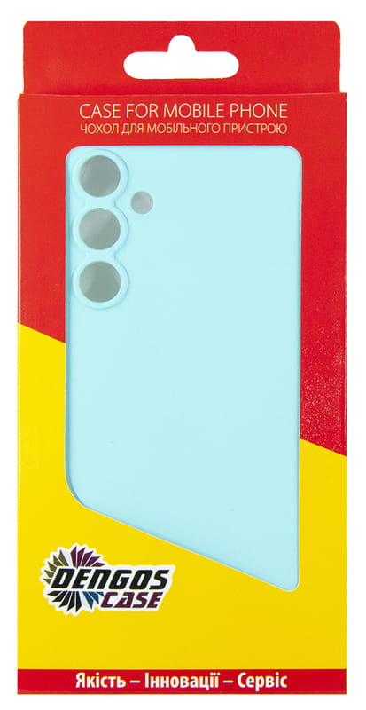 Чeхол-накладка Dengos Soft для Samsung Galaxy M35 5G SM-M356 Light Blue (DG-TPU-SOFT-65)