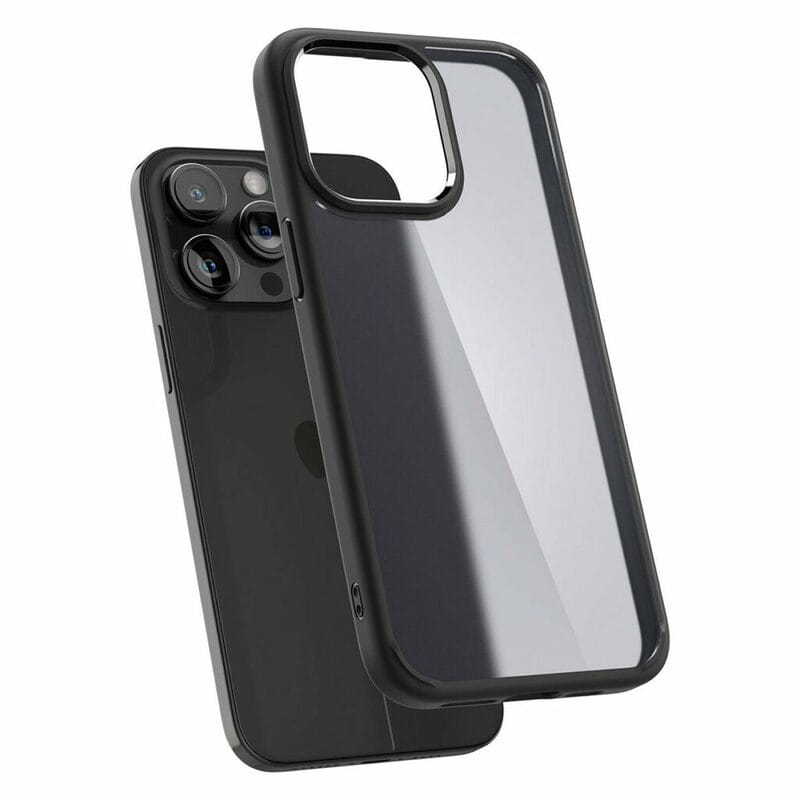 Чохол-накладка Spigen Ultra Hybrid для Apple iPhone 15 Pro Max Frost Black (ACS06568)