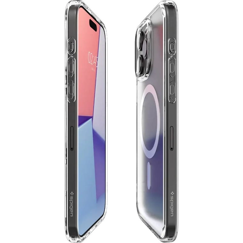 Чeхол-накладка Spigen Ultra Hybrid MagFit для Apple iPhone 15 Pro Clear (ACS06719)