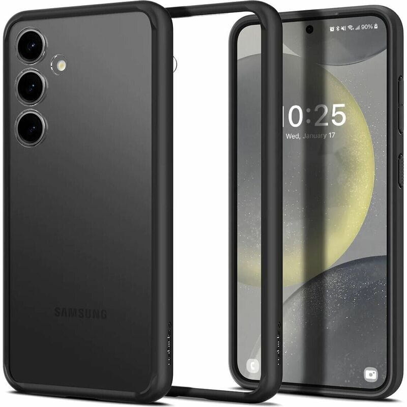 Чeхол-накладка Spigen для Samsung Galaxy S24 SM-S921 Ultra Hybrid Matte Black (ACS07352)