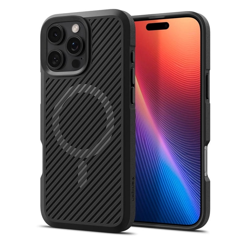 Чeхол-накладка Spigen Core Armor MagFit для Apple iPhone 16 Pro Max Matte Black (ACS08024)