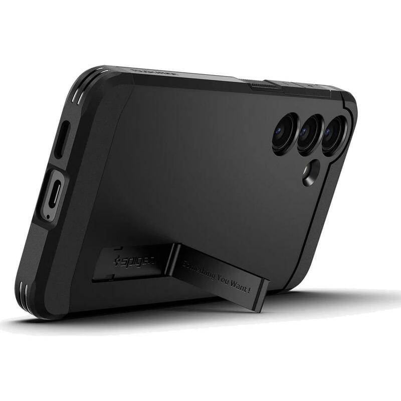 Чeхол-накладка Spigen для Samsung Galaxy S24+ SM-S926 Tough Armor Black (ACS07332)