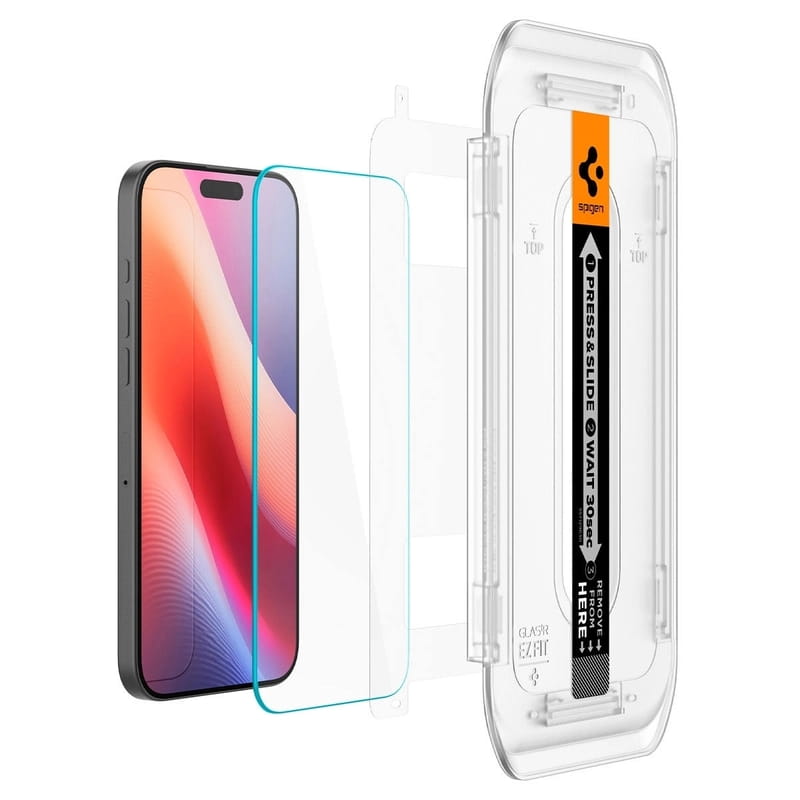 Захисне скло Spigen Glas.tR EZ Fit для Apple iPhone 16 Pro Max (AGL07907) 2шт