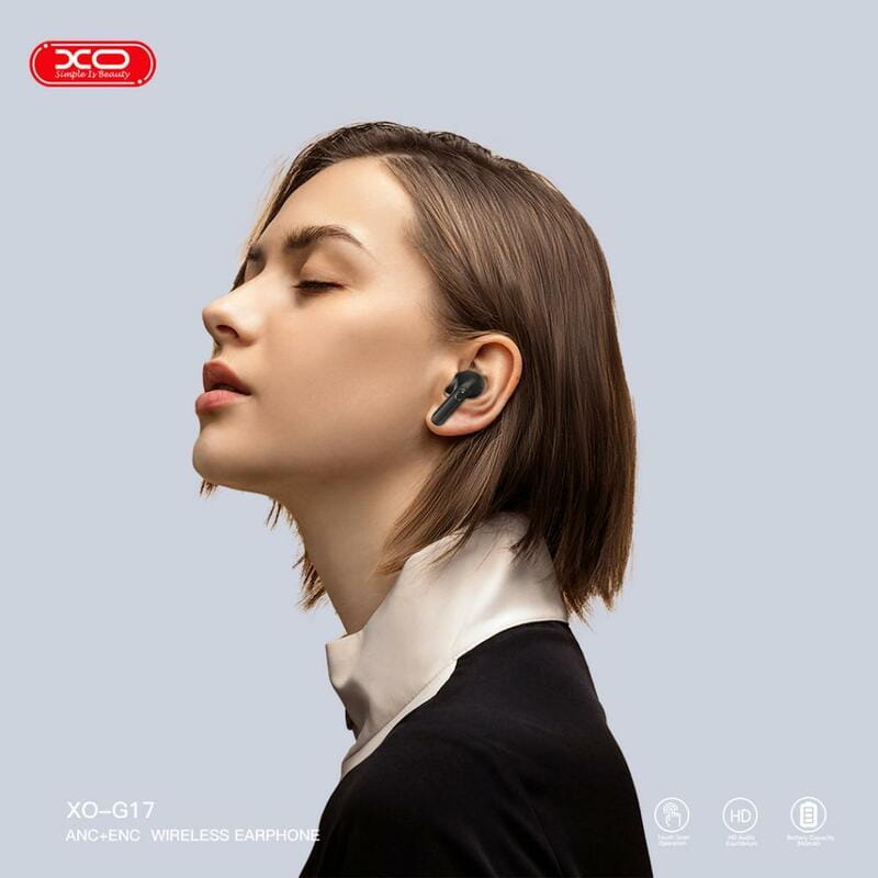 Bluetooth-гарнитура XO G17 TWS Black (XO-G17BK)