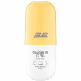 Набір для чищення 2E Pill (2E-SK140YW) LED/LCD + серветка 20х20 см White/Yellow