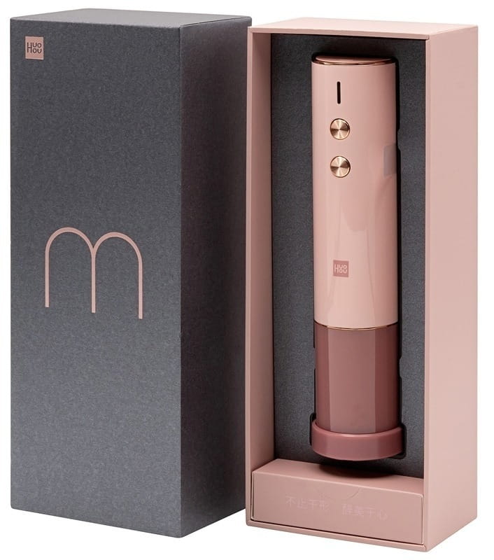 Штопор Xiaomi HuoHou Electric Wine Opener Pink (HU0121)