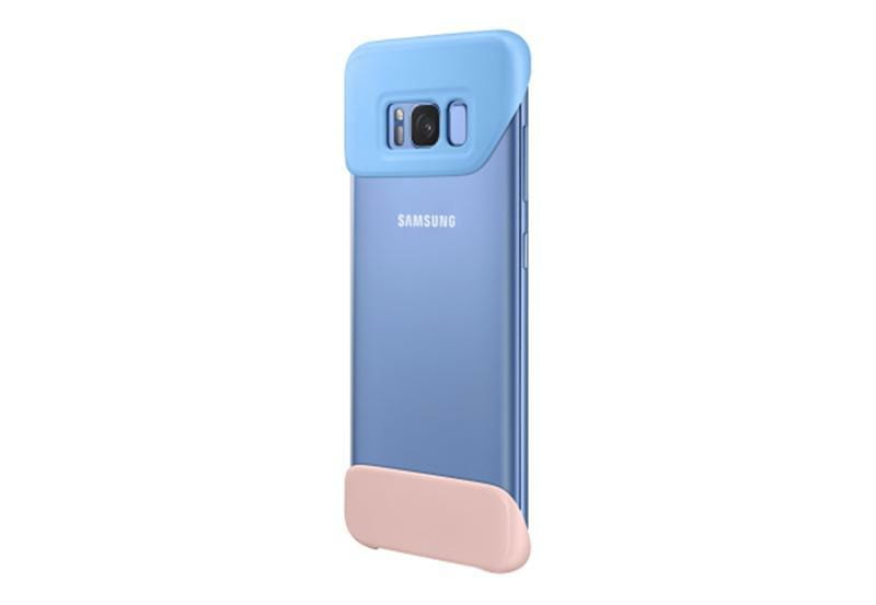 Чехол-накладка Samsung 2 Piece Cover для Samsung Galaxy S8+ G955 Blue/Peach (EF-MG955CLEGRU)