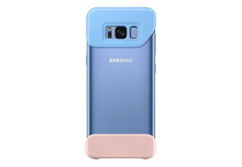 Чехол-накладка Samsung 2 Piece Cover для Samsung Galaxy S8+ G955 Blue/Peach (EF-MG955CLEGRU)