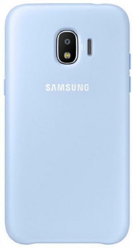 Чeхол-накладка Samsung Dual Layer Cover для Samsung Galaxy J2 (2018) SM-J250 Blue (EF-PJ250CLEGRU)