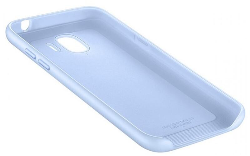 Чeхол-накладка Samsung Dual Layer Cover для Samsung Galaxy J2 (2018) SM-J250 Blue (EF-PJ250CLEGRU)