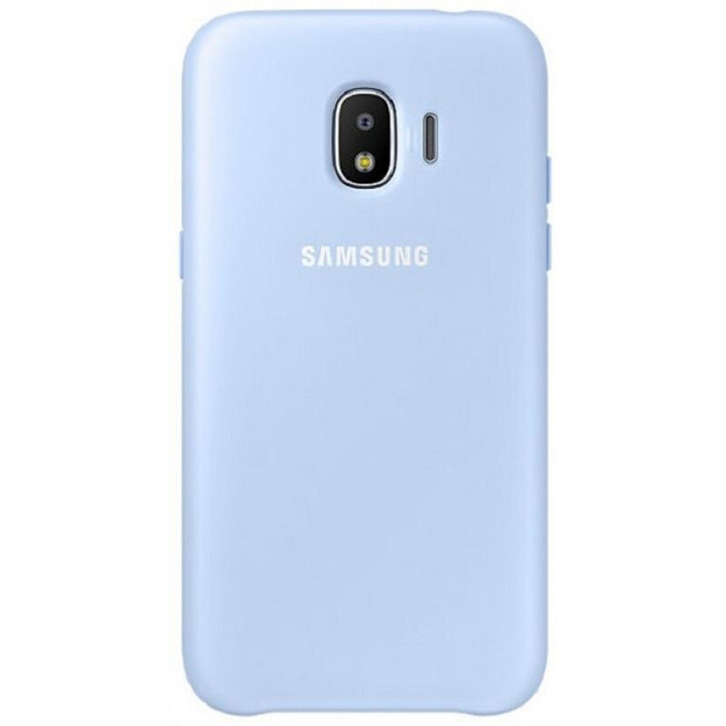 Чeхол-накладка Samsung Dual Layer Cover для Samsung Galaxy J2 (2018) SM-J250 Blue (EF-PJ250CLEGRU)