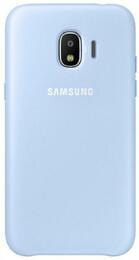 Чeхол-накладка Samsung Dual Layer Cover для Samsung Galaxy J2 (2018) SM-J250 Blue (EF-PJ250CLEGRU)