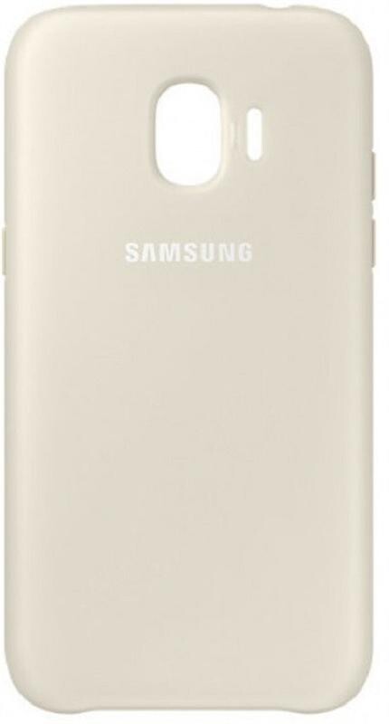Чeхол-накладка Samsung Dual Layer Cover для Samsung Galaxy J2 (2018) SM-J250 Gold (EF-PJ250CFEGRU)
