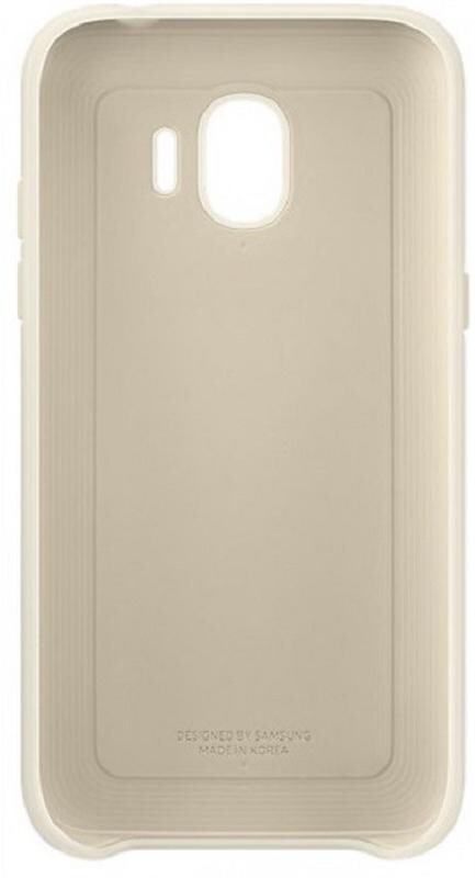 Чeхол-накладка Samsung Dual Layer Cover для Samsung Galaxy J2 (2018) SM-J250 Gold (EF-PJ250CFEGRU)