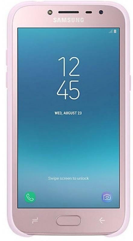 Чохол-накладка Samsung Dual Layer Cover для Samsung Galaxy J2 (2018) SM-J250 Pink (EF-PJ250CPEGRU)