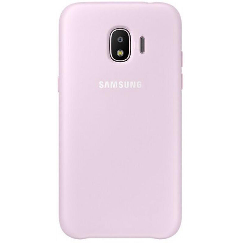Чeхол-накладка Samsung Dual Layer Cover для Samsung Galaxy J2 (2018) SM-J250 Pink (EF-PJ250CPEGRU)