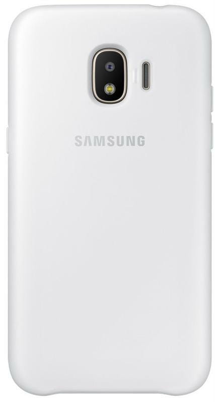 Чeхол-накладка Samsung Dual Layer Cover для Samsung Galaxy J2 (2018) SM-J250 White (EF-PJ250CWEGRU)