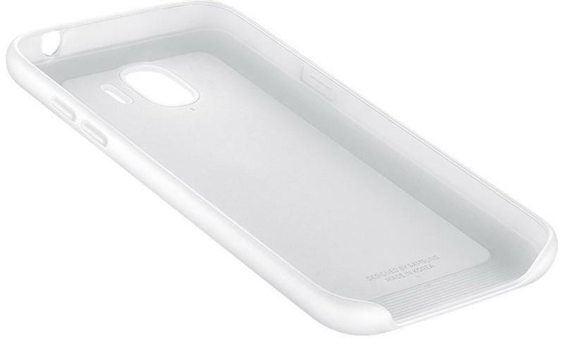 Чeхол-накладка Samsung Dual Layer Cover для Samsung Galaxy J2 (2018) SM-J250 White (EF-PJ250CWEGRU)