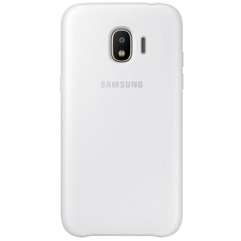 Чeхол-накладка Samsung Dual Layer Cover для Samsung Galaxy J2 (2018) SM-J250 White (EF-PJ250CWEGRU)