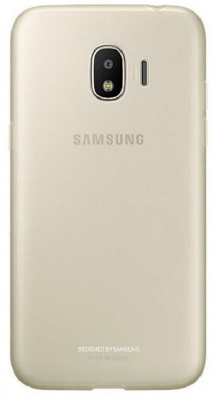 Чeхол-накладка Samsung Jelly Cover для Samsung Galaxy J2 (2018) SM-J250 Gold (EF-AJ250TFEGRU)