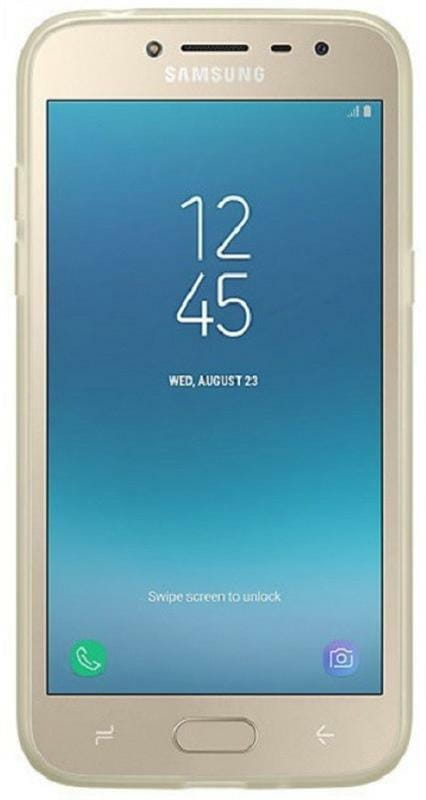 Чeхол-накладка Samsung Jelly Cover для Samsung Galaxy J2 (2018) SM-J250 Gold (EF-AJ250TFEGRU)