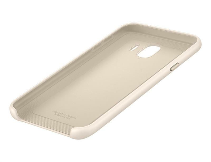 Чeхол-накладка Samsung Dual Layer Cover для Samsung Galaxy J4 SM-J400 Gold (EF-PJ400CFEGRU)