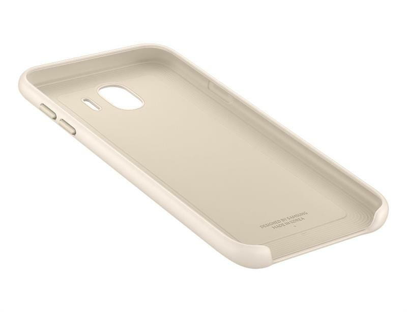 Чeхол-накладка Samsung Dual Layer Cover для Samsung Galaxy J4 SM-J400 Gold (EF-PJ400CFEGRU)