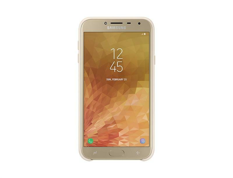 Чeхол-накладка Samsung Dual Layer Cover для Samsung Galaxy J4 SM-J400 Gold (EF-PJ400CFEGRU)