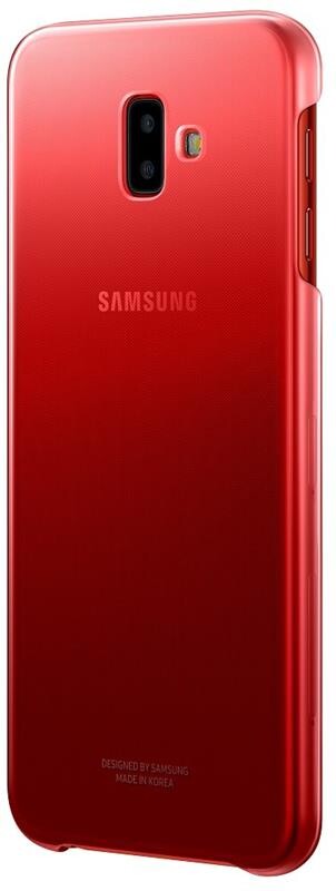 Чехол-накладка Samsung Gradation Cover для Samsung Galaxy J6+ SM-J610 Red (EF-AJ610CREGRU)