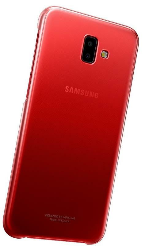 Чехол-накладка Samsung Gradation Cover для Samsung Galaxy J6+ SM-J610 Red (EF-AJ610CREGRU)