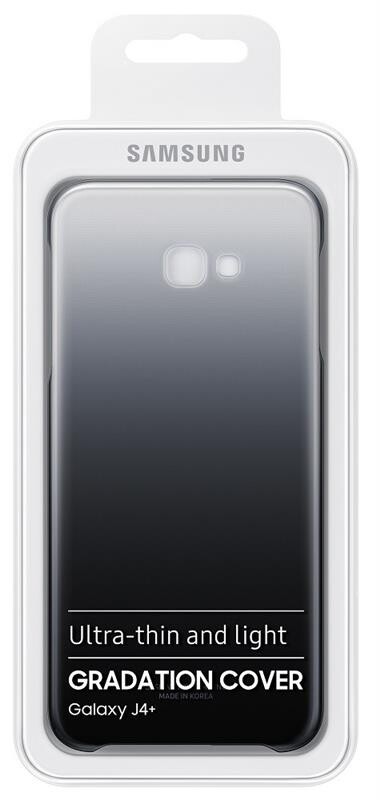 Чехол-накладка Samsung Gradation Cover для Samsung Galaxy J4+ SM-J415 Black (EF-AJ415CBEGRU)