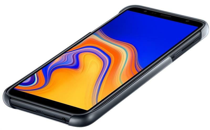 Чехол-накладка Samsung Gradation Cover для Samsung Galaxy J4+ SM-J415 Black (EF-AJ415CBEGRU)