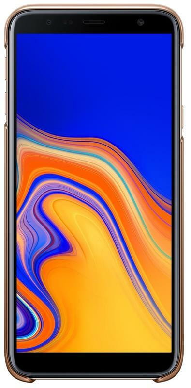 Чехол-накладка Samsung Gradation Cover для Samsung Galaxy J4+ SM-J415 Gold (EF-AJ415CFEGRU)
