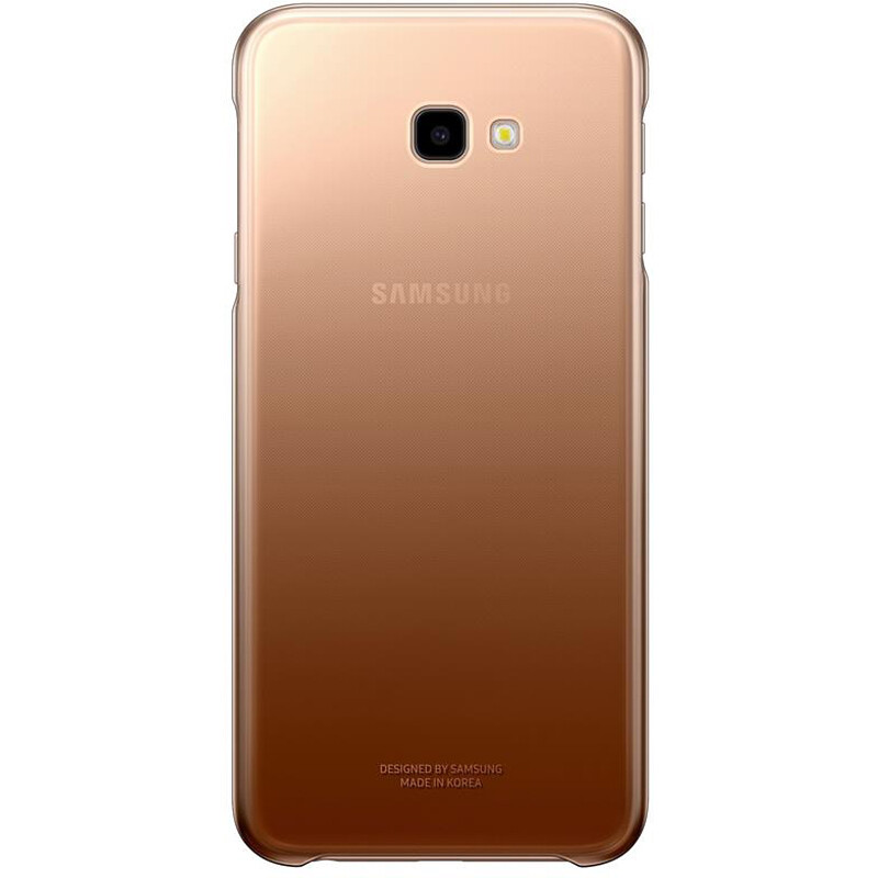 Чехол-накладка Samsung Gradation Cover для Samsung Galaxy J4+ SM-J415 Gold (EF-AJ415CFEGRU)