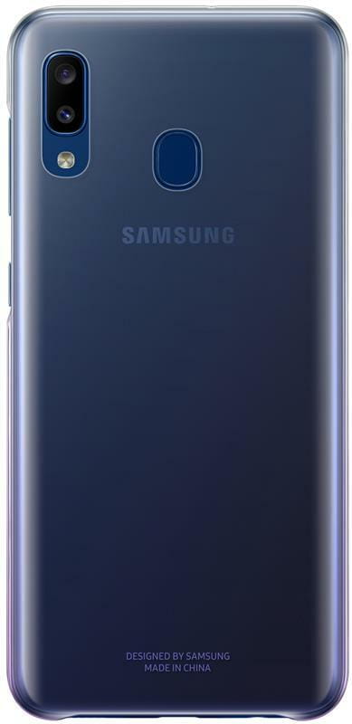 Чехол-накладка Samsung Gradation Cover для Samsung Galaxy A20 SM-A205 Violet (EF-AA205CVEGRU)