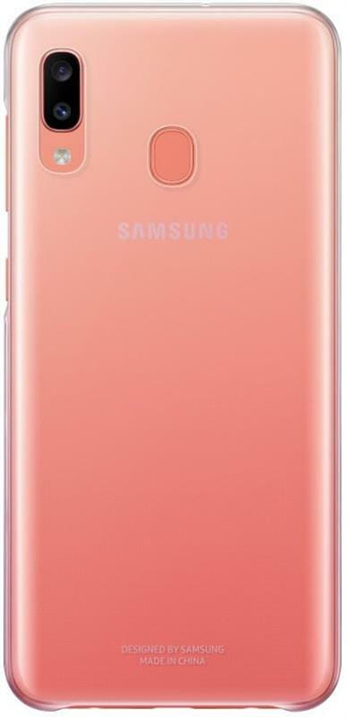 Чехол-накладка Samsung Gradation Cover для Samsung Galaxy A20 SM-A205 Pink (EF-AA205CPEGRU)