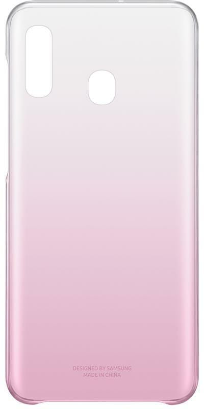 Чехол-накладка Samsung Gradation Cover для Samsung Galaxy A20 SM-A205 Pink (EF-AA205CPEGRU)